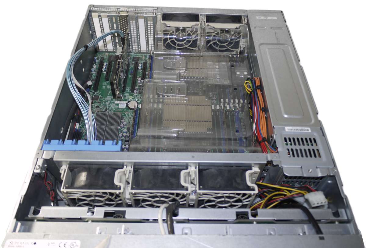 Supermicro server -  Intel Xeon E5-2603 @ 1.80, 32GB DDR3 RAM, 11.49 Terabytes (NO POWER SUPPLY)