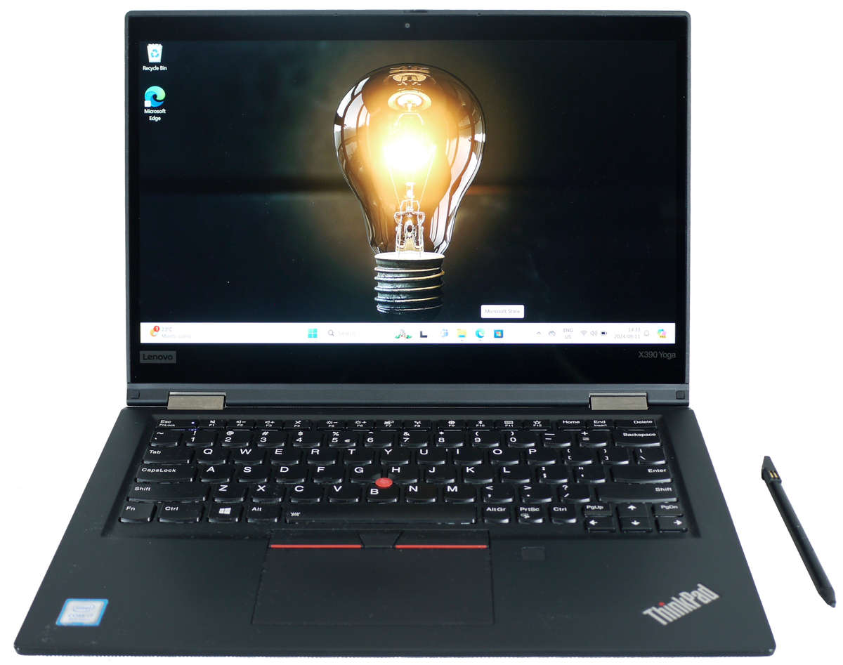 Lenovo ThinkPad X390 Yoga -  i7 8565U up to 4.60 GHz, 8GB RAM, Touch screen, Stylus Pen