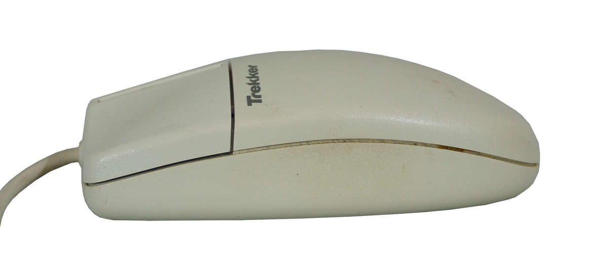 Vintage Mouse Microsoft Trekker Ball Mouse PS/2 PS2