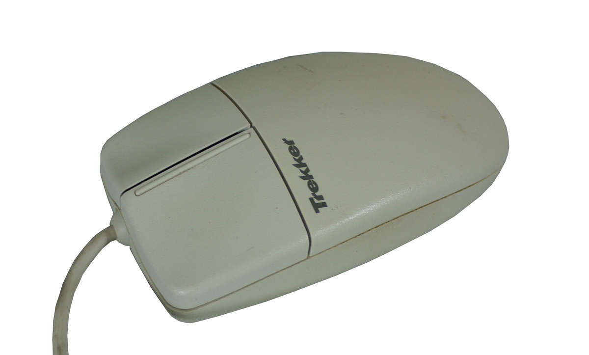 Vintage Mouse Microsoft Trekker Ball Mouse PS/2 PS2