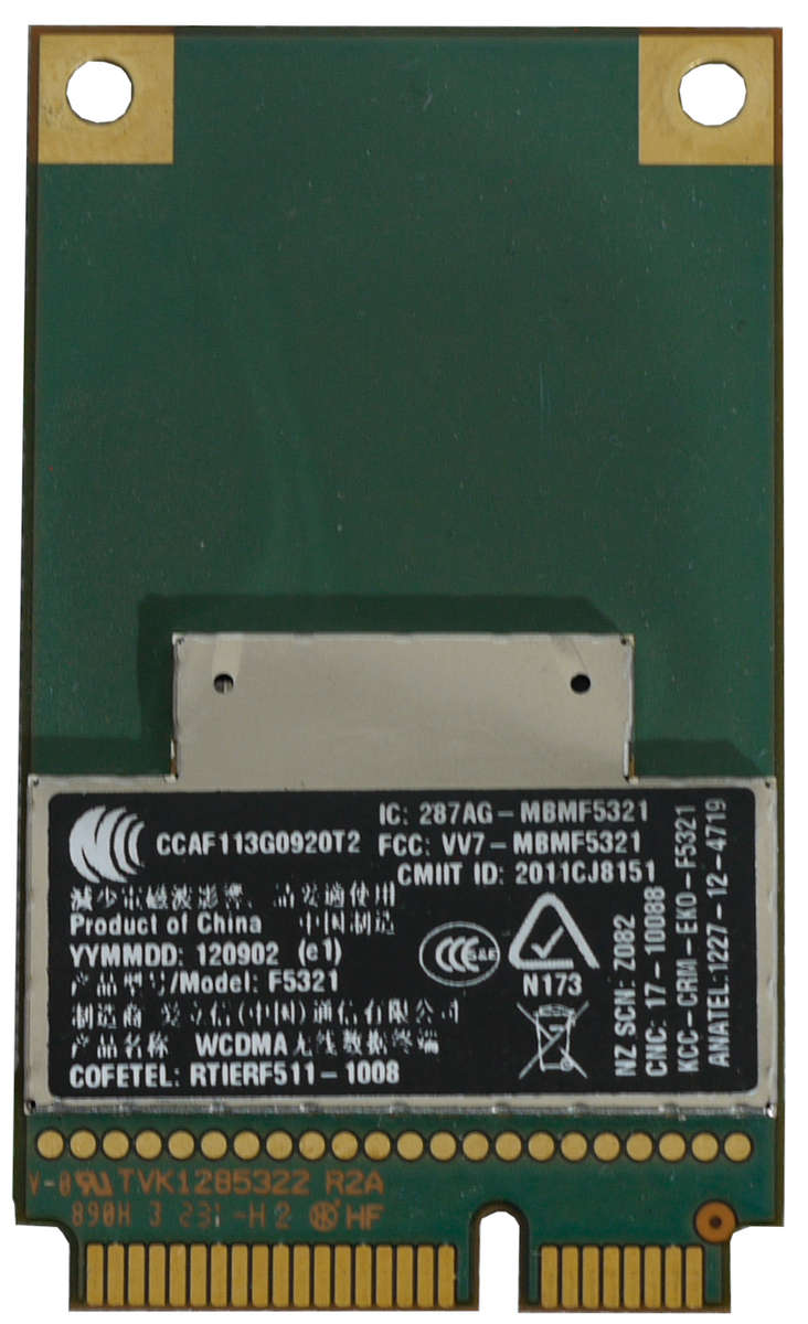 Wireless WWAN card - GPS, Mobile Internet, 3G HSPA -  668969-001