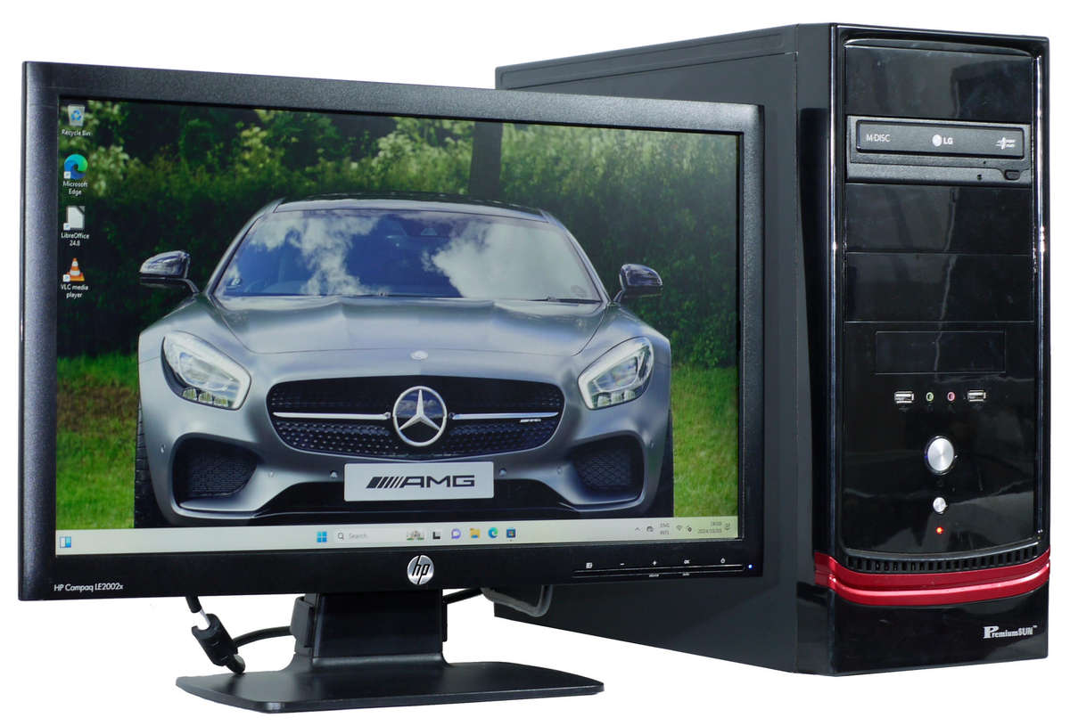 Intel Core i3 6GB RAM 500GB HDD, 20" monitor, Mouse, Keyboard and WIFI