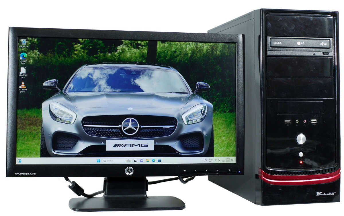 Intel Core i3 6GB RAM 500GB HDD, 20" monitor, Mouse, Keyboard and WIFI