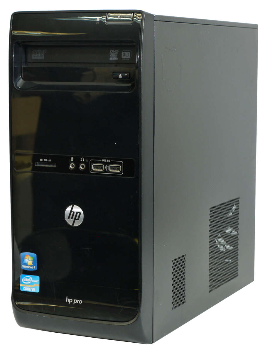 HP HP Pro 3400 Series MT - i3 2130 @ 3.40 GHz,  4GB DDR3,  500GB HDD (7200 RPM GOOD)