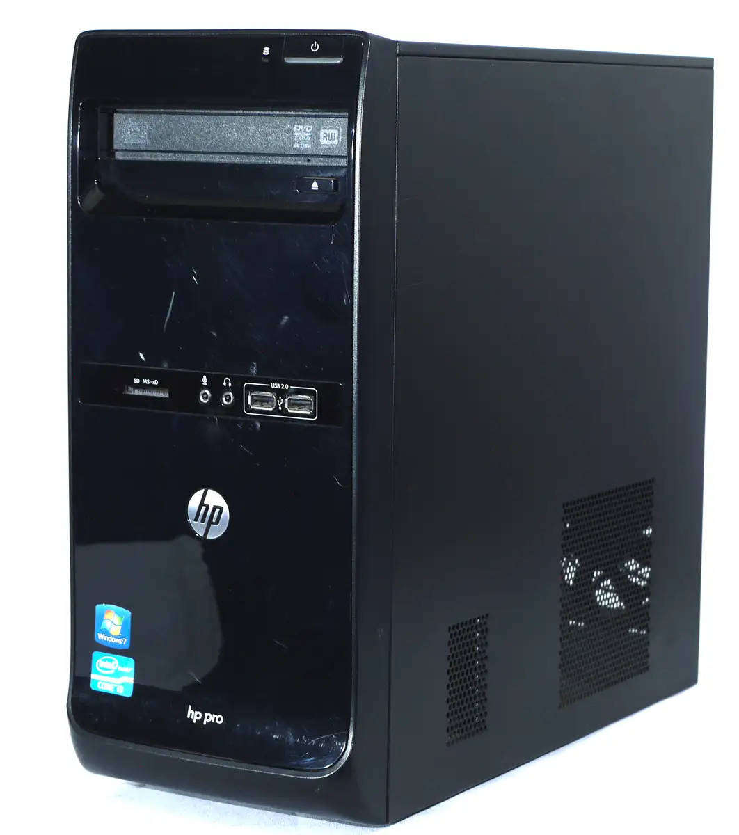 HP Pro 3400 Series MT Computer PC - Intel Core i3 2130,  8GB RAM,  500GB HDD, Wifi - Desktop Case