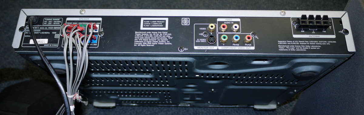 SONY DVD Home Theatre System DAV-SB100 - Read description