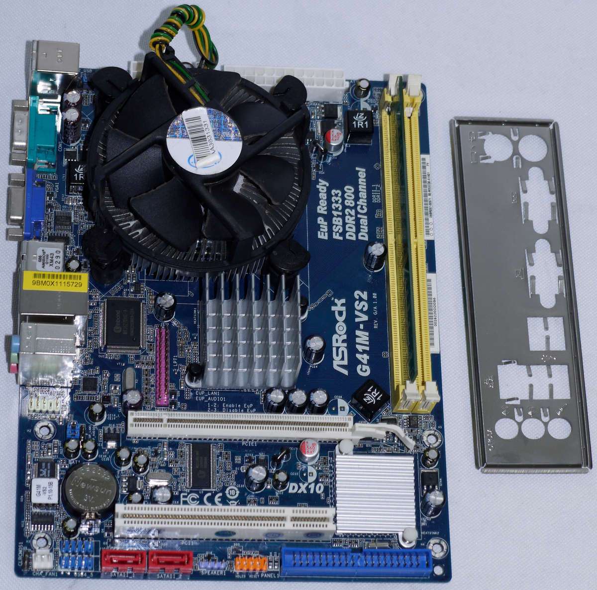 Motherboard, CPU and RAM Combo, ASRock G41M-VS2 Intel Celeron 430 @ 1.80 (64bit)  1GB DDR2, LGA 775