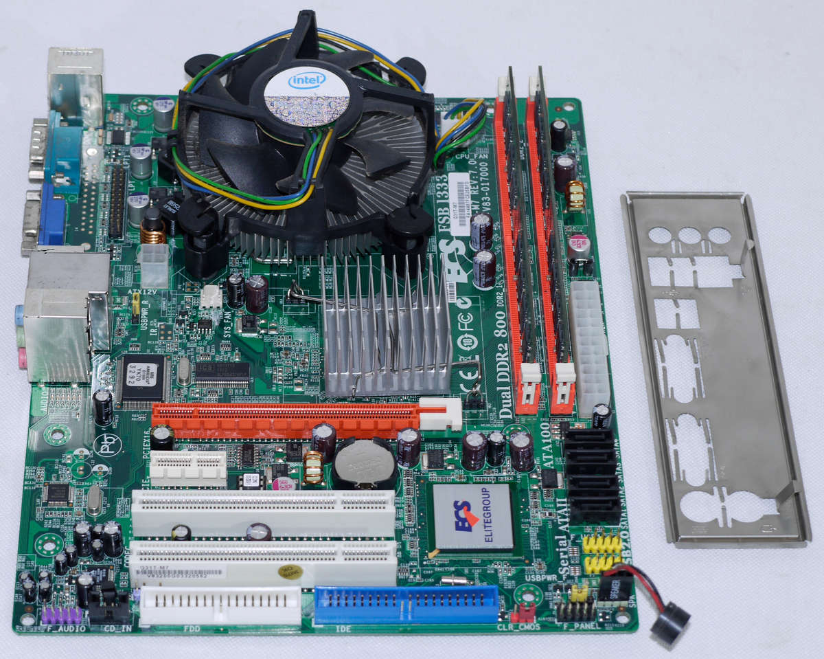 Motherboard, CPU and RAM Combo, G31T-M7 Pentium Dual-Core E5500 @ 2.80GHz  4GB DDR2 LGA 775