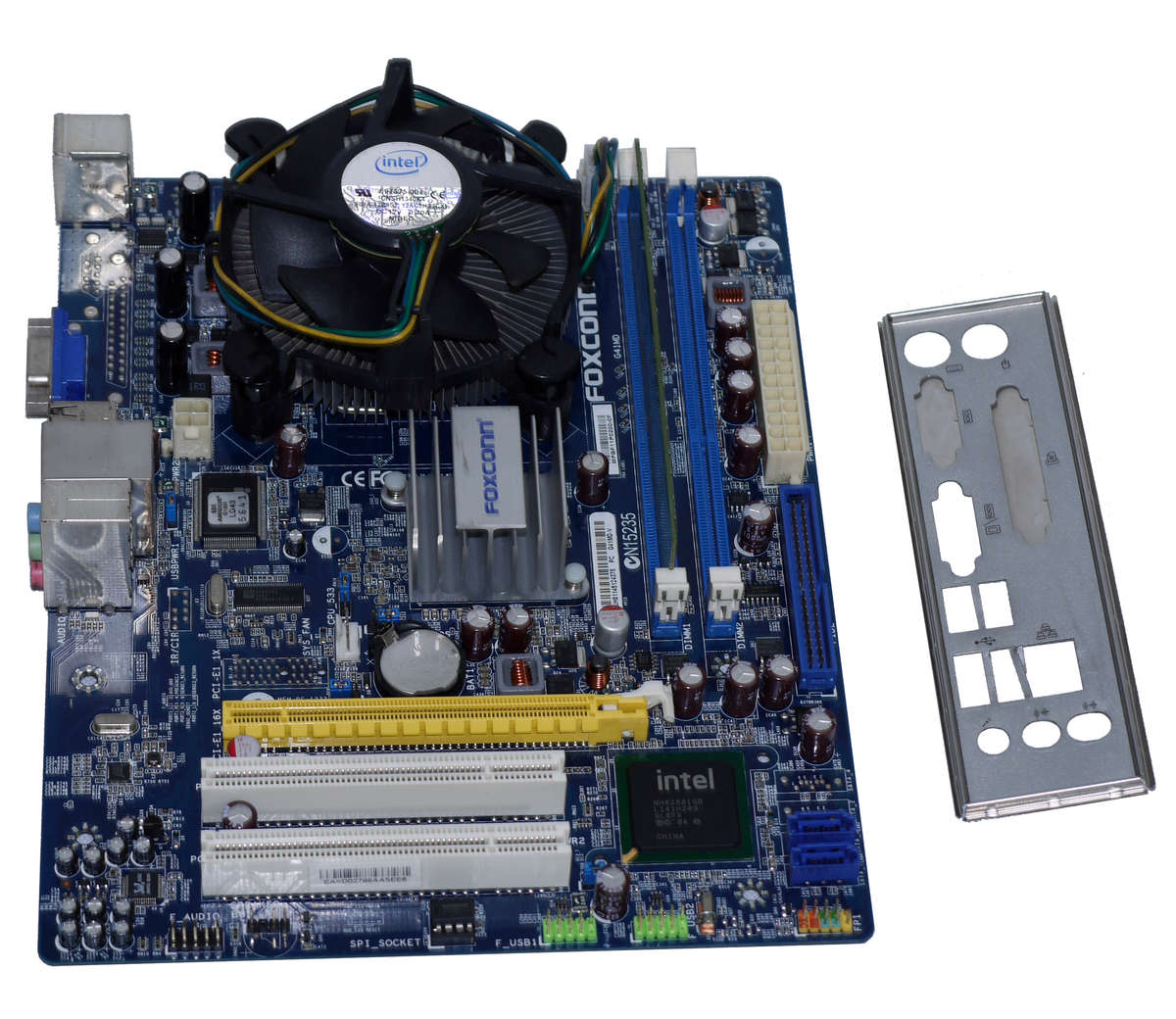 Motherboard, CPU and RAM Combo, Foxconn N15235  Dual-Core E5700 @ 3.00GHz  2GB DDR3 LGA 775