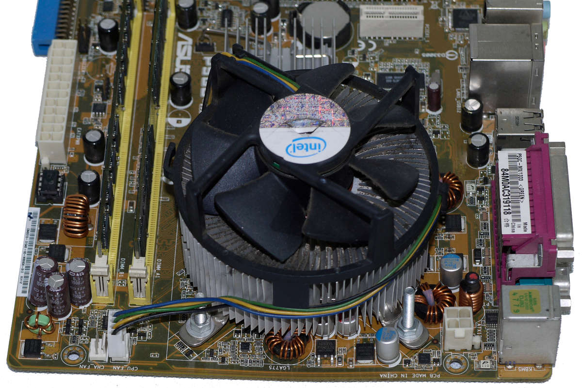 Motherboard, CPU and RAM Combo, Asus PSGC-MX/133 Core 2 Duo E6850 @ 3.00GHz  4GB DDR2 LGA 775