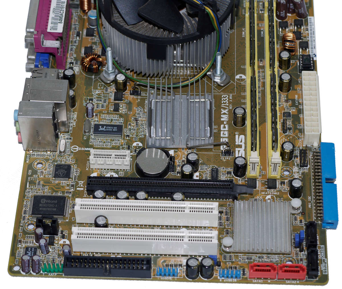 Motherboard, CPU and RAM Combo, Asus PSGC-MX/133 Core 2 Duo E6850 @ 3.00GHz  4GB DDR2 LGA 775