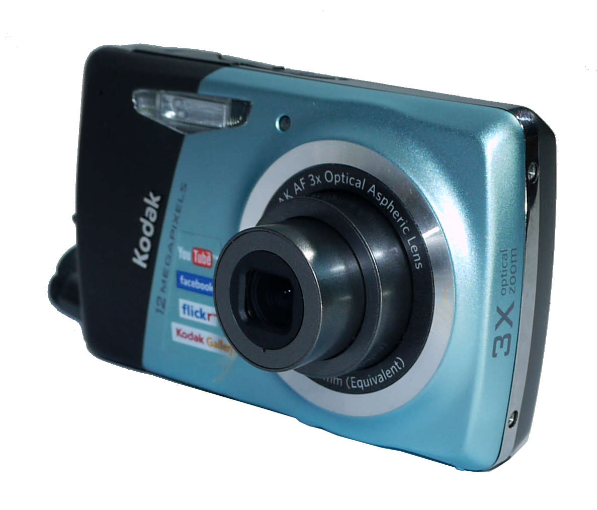 Vintage Camera Kodak Easyshare M530 12 MP Digital Camera with 3x Wide Angle Optical Zoom and 2.7