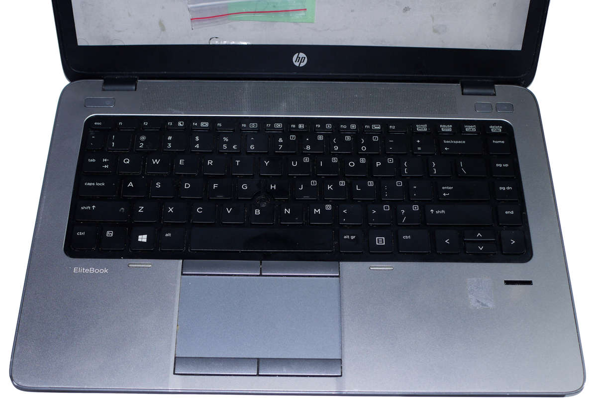 Hp EliteBook 840 G1 Frame set, Flex Cable, Mouse Pad, Keyboard, with screws - MISSING BOTTOM COVER
