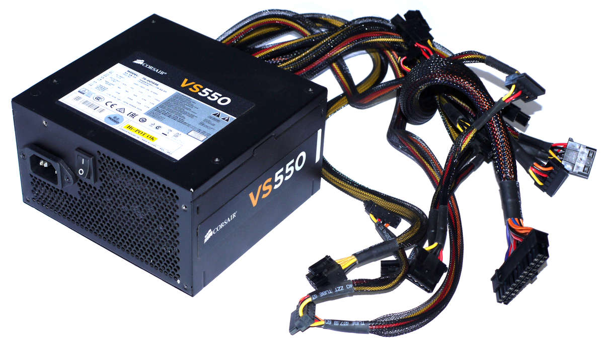 Corsair VS550 550 Watt Power Supply 80 PLUS VS550 75-001836