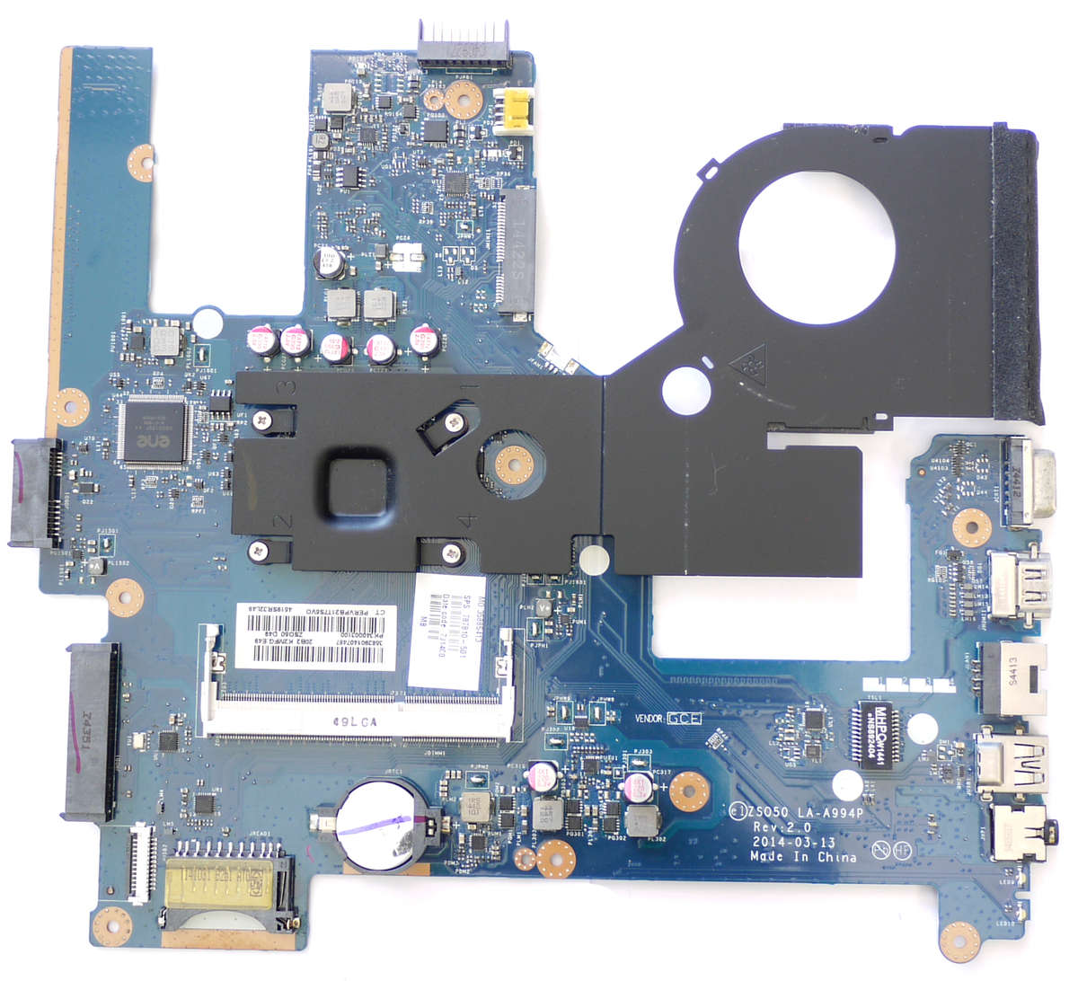 HP 250 G3 - Intel Celeron N2815 @ 1.86GHz - Motherboard 787810-501 ZSO50 LA-A994P SPS-767537-001