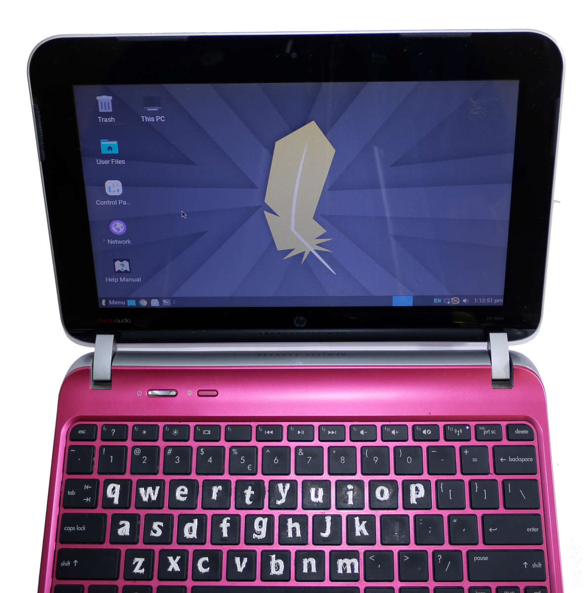 HP Mini 210-3000 Laptop - Intel Atom N570 @ 1.66GHz, 2GB DDR3, 298GB HDD (NO BATTERY AND NO CHARGER)