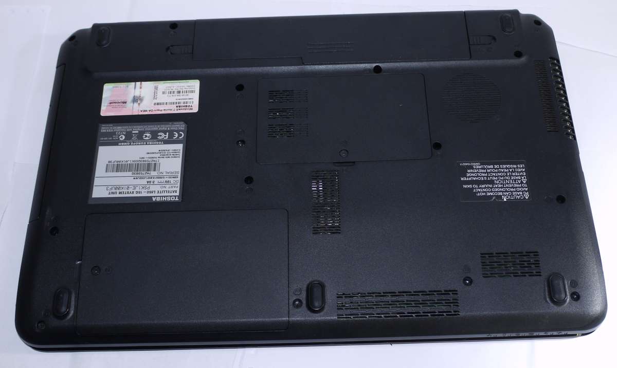 Toshiba Satellite L650 - Intel Core i5 M430 @ 2.27GHz 2 Cores 4 Threads, 4GB DDR3, 256GB SSD