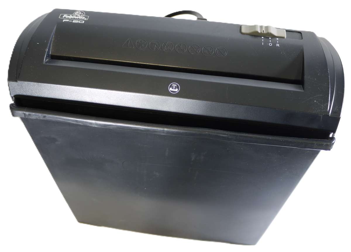 Paper shredder - Fellowes Powershred P-20 Strip Cut Shredder
