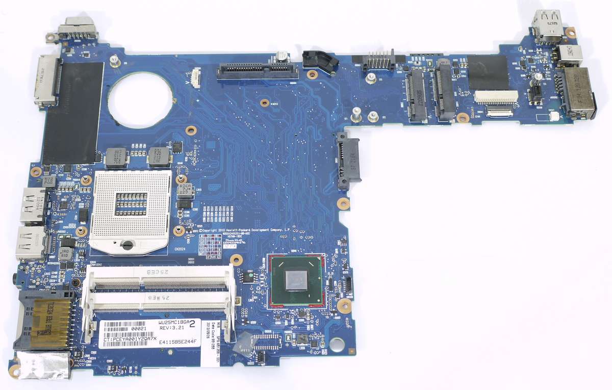 SOLD FOR PARTS: NOT WORKING(NO POWER) - 651358-001 HP Elitebook 2560p HSTNN-I92C 6050A2400201-MB-A02