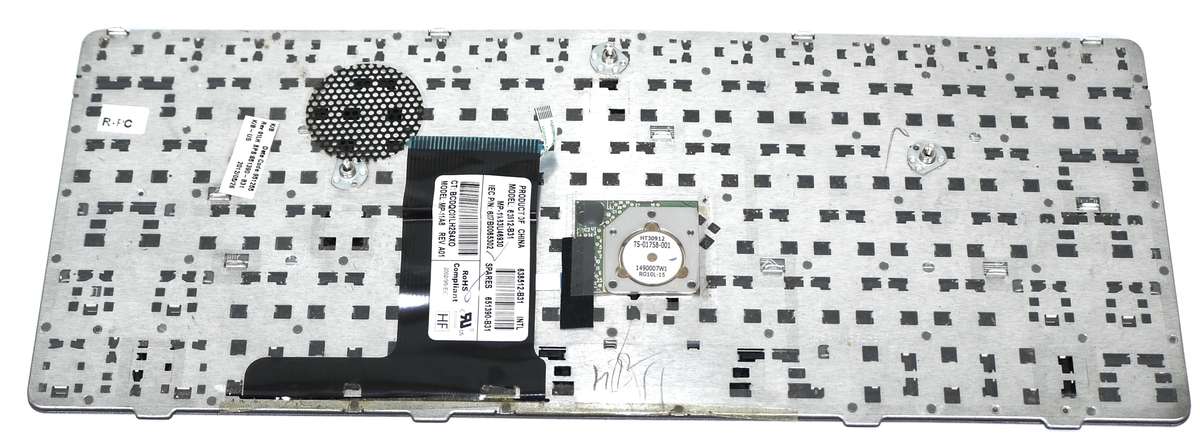 638512-B31 - HP 2560p 2570p Laptop Keyboard US English QWERTY