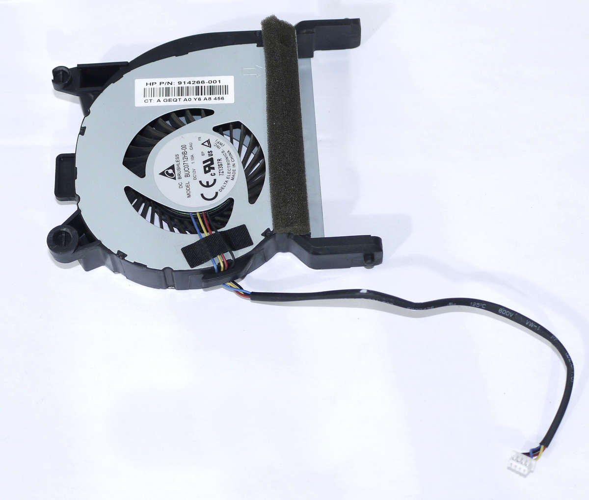 HP Elite Pro Desk 400 600 800 G3 Mini CPU Heatsink Cooling Fan 914266-001