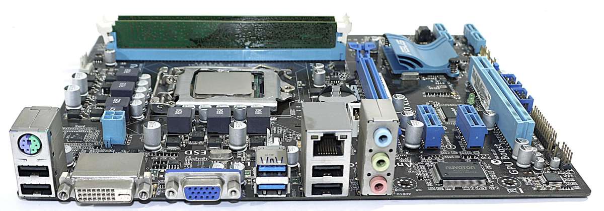 2nd Gen CPU, Motherboard, Ram Combo - Intel i3-2100 @ 3.10GHz, 4GB DDR3, ASUS P8H61 - M LE/USB3