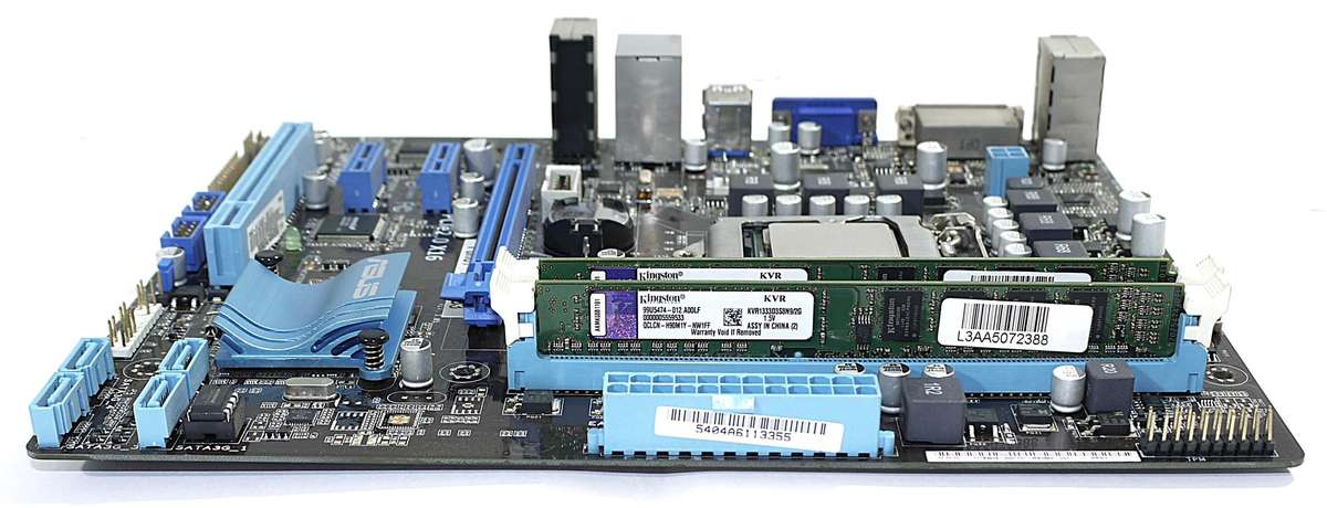 2nd Gen CPU, Motherboard, Ram Combo - Intel i3-2100 @ 3.10GHz, 4GB DDR3, ASUS P8H61 - M LE/USB3