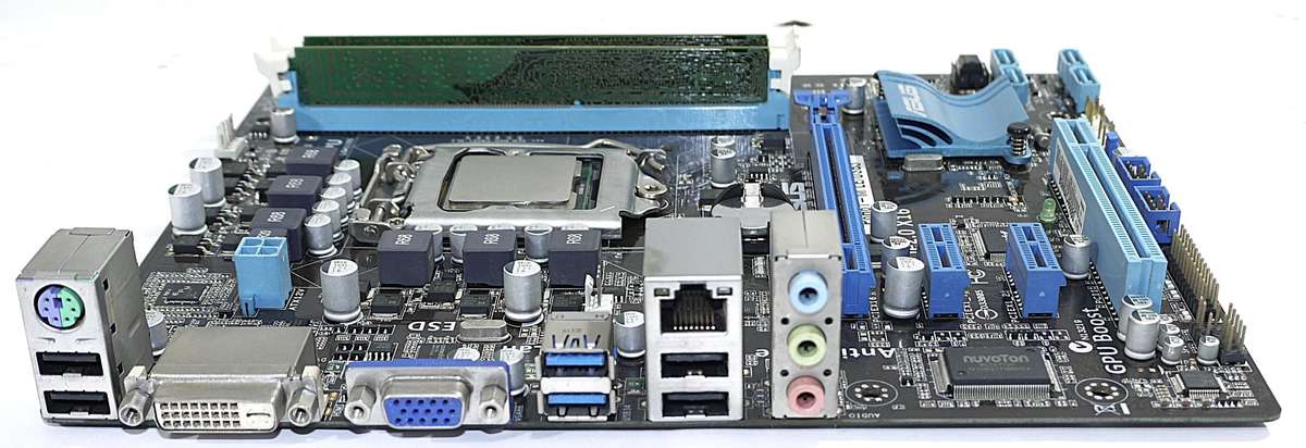2nd Gen CPU, Motherboard, Ram Combo - Intel i3-2100 @ 3.10GHz, 4GB DDR3, ASUS P8H61 - M LE/USB3