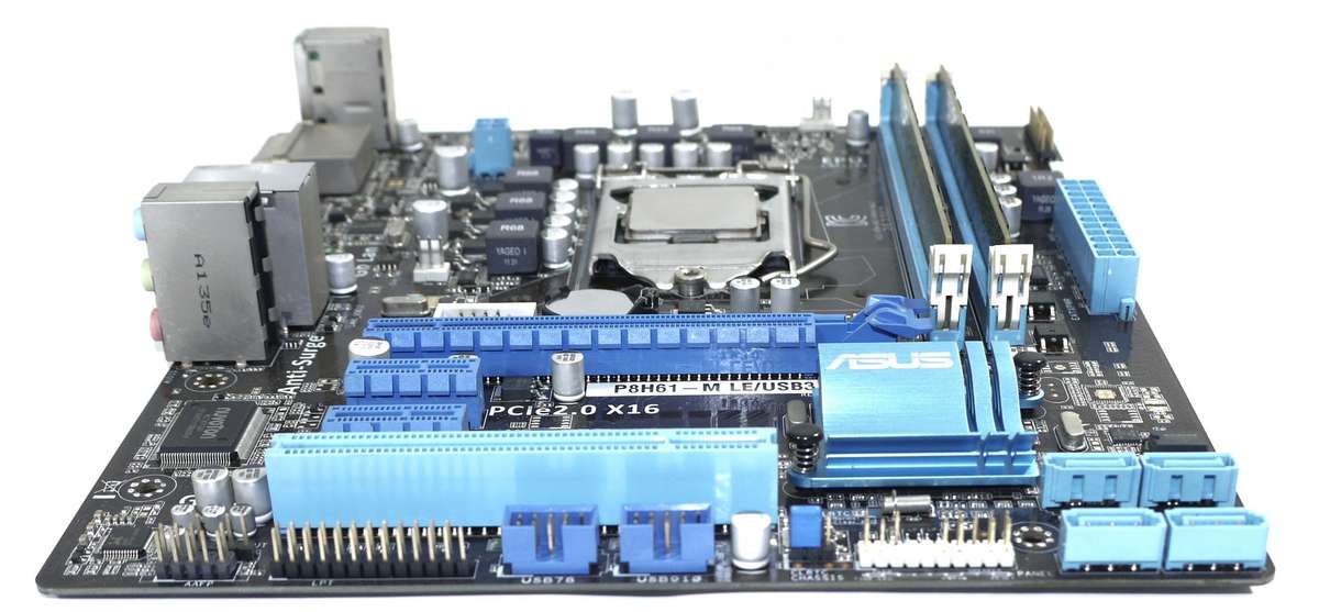 2nd Gen CPU, Motherboard, Ram Combo - Intel i3-2100 @ 3.10GHz, 4GB DDR3, ASUS P8H61 - M LE/USB3