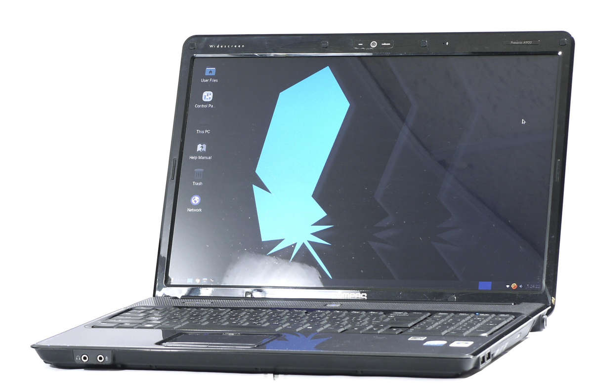 HP Compaq Presario A900 Laptop - Intel Core 2 Duo T5550 @ 1.83GHz, 2GB RAM, 149GB HDD [LINUX LITE 6]