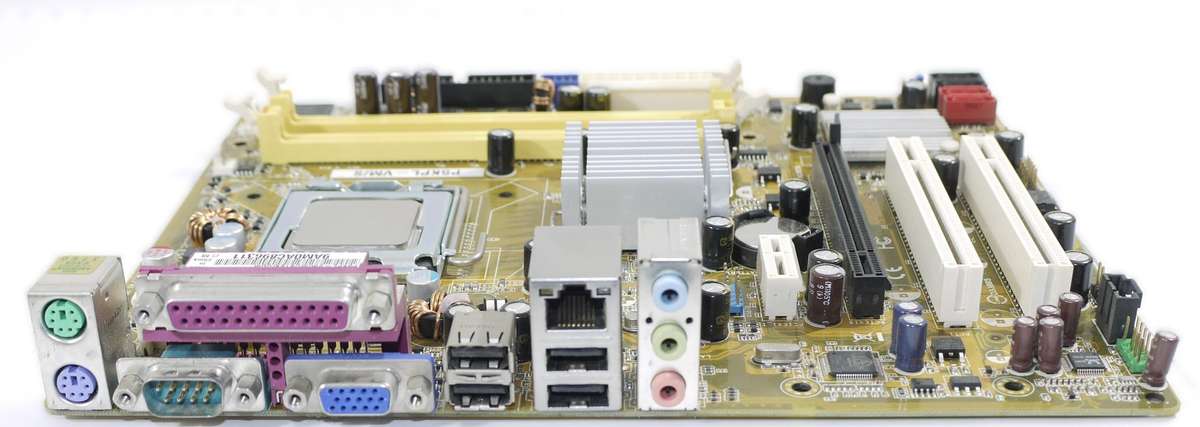 CPU, Motherboard Combo - Pentium Dual-Core E5300 @ 2.6GHz 2 Cores LGA775, P5KPL-VM/S