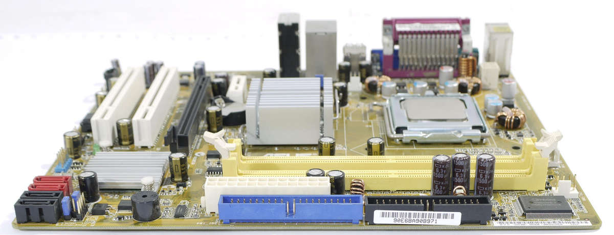 CPU, Motherboard Combo - Pentium Dual-Core E5300 @ 2.6GHz 2 Cores LGA775, P5KPL-VM/S