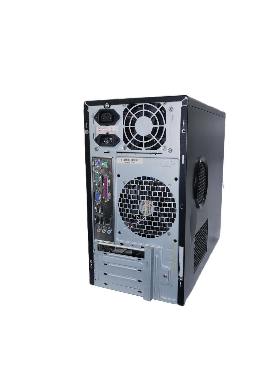 Desktop Mecer PC - Pentium Dual-Core E5300 @ 2.6GHz,  4GB DDR2,  250GB HDD - Desktop Computer Case