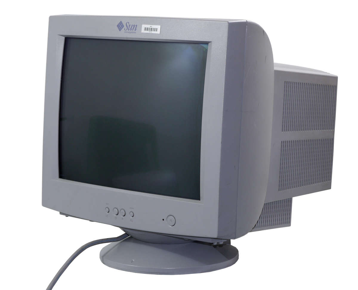 Vintage monitor - Sun Microsystems DP17M0 VGA CRT Monitor (17") 1600x1200 @ 75 Hz, 85 Hz