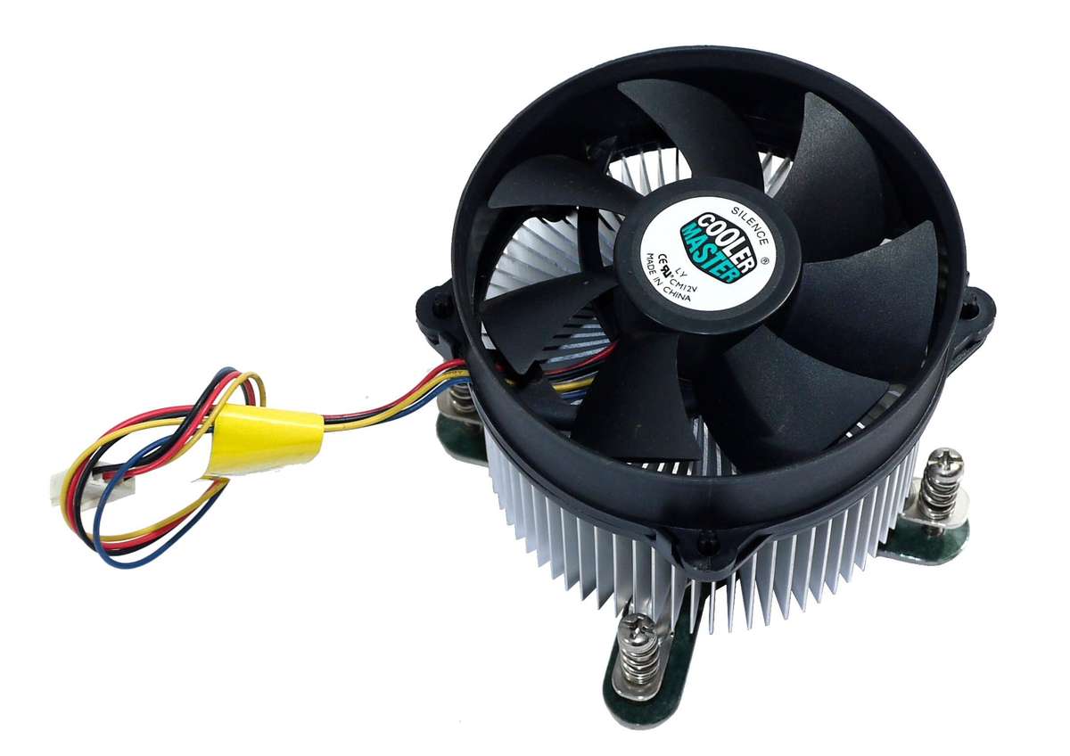 Cooler Master Silence - Intel CPU Cooler Fan Heatsink Copper - [LGA 775] with 72x72 mm Mounting Hole