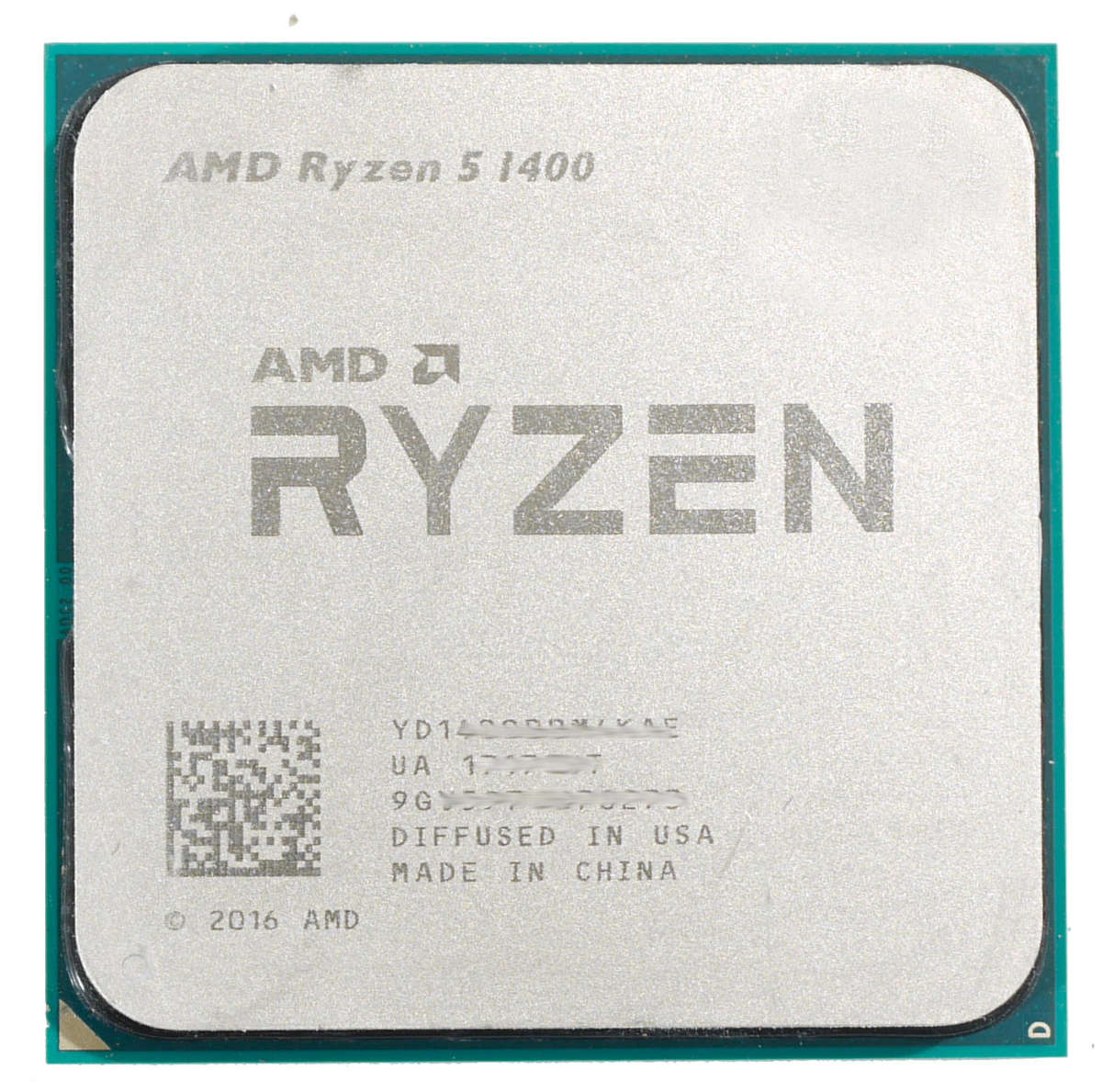 AMD Ryzen 5 1400 up to 3.4GHz, 4 Cores 8 Threads, 8MB Cache CPU Processor AM4 65W TDP