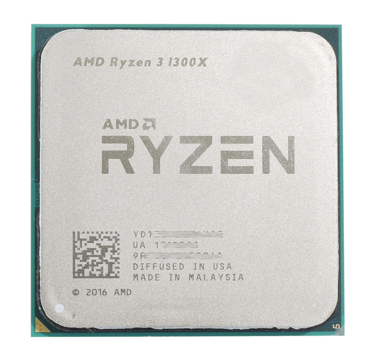 AMD Ryzen 3 1300X up to 3.7 GHz, 4 Cores 4 Threads, 8MB Cache CPU Processor AM4 65W TDP