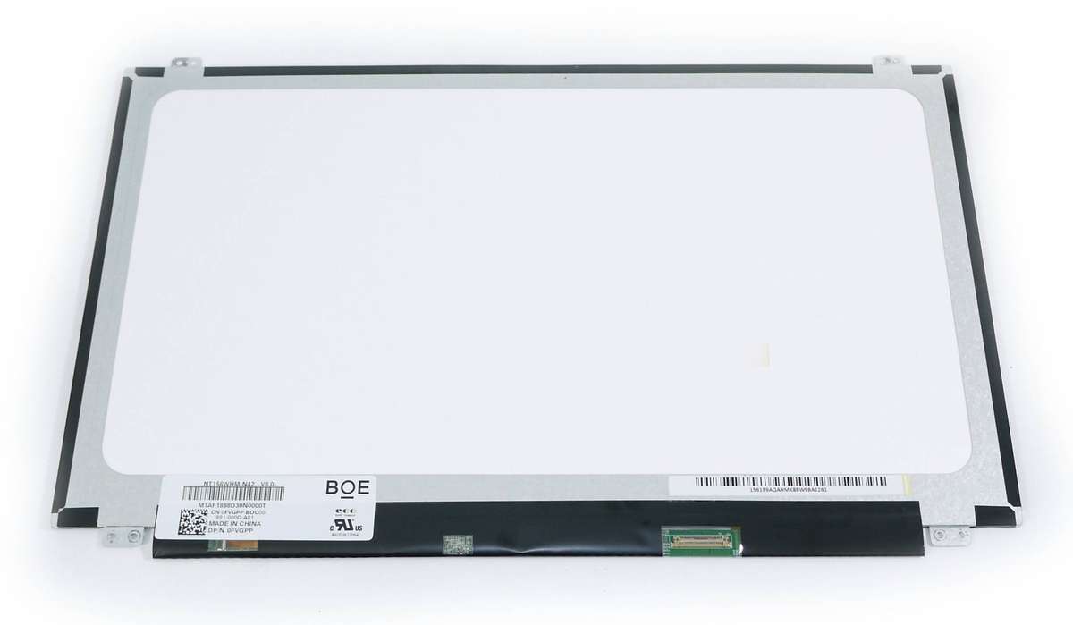 NT156WHM-N42 V8.0 0FVGPP - 1366×768 WXGA HD, 30-pin connector, Matte, 15.6 inches