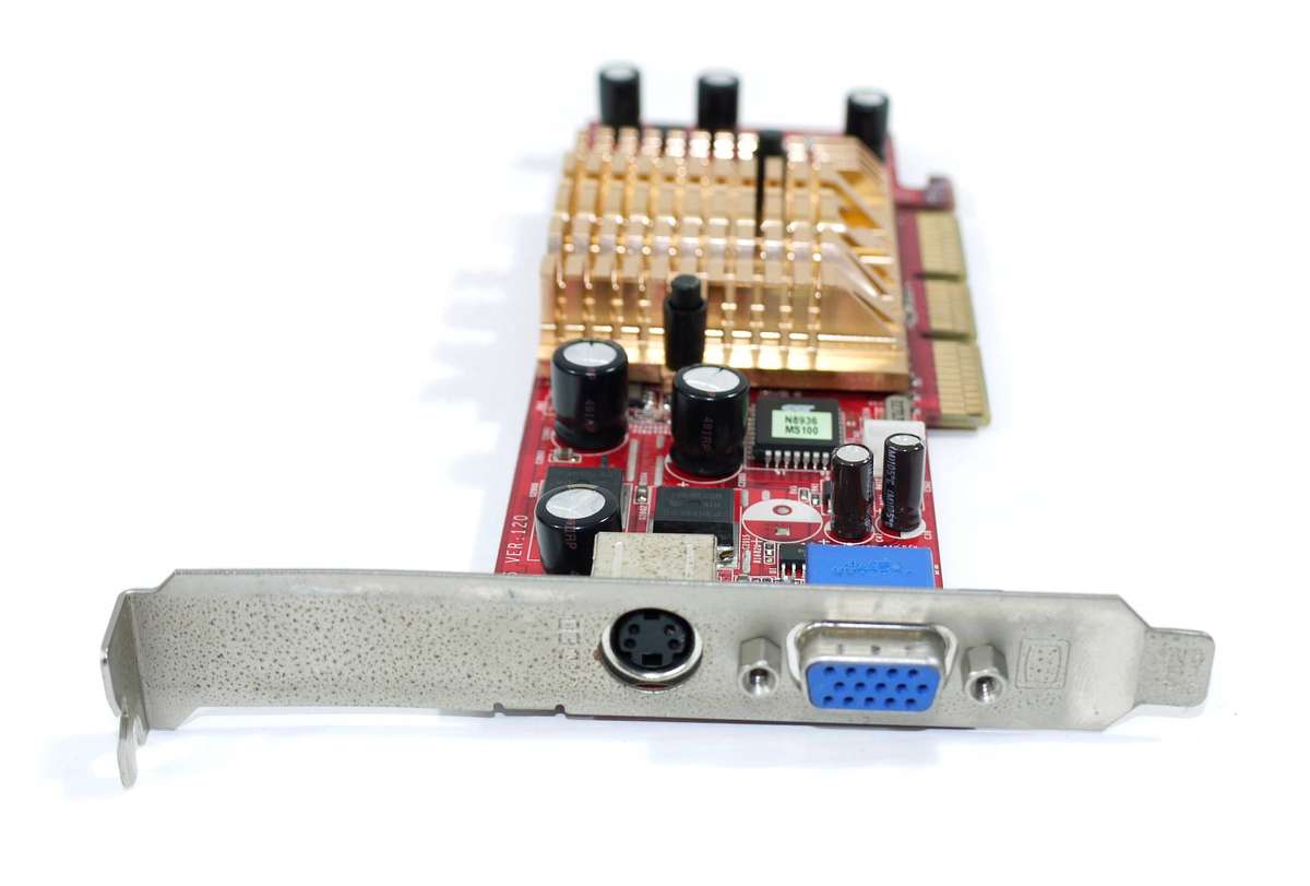 MSI Nvidia GeForce 128MB - FX 5200 FX5200-T128 AGP Graphics card