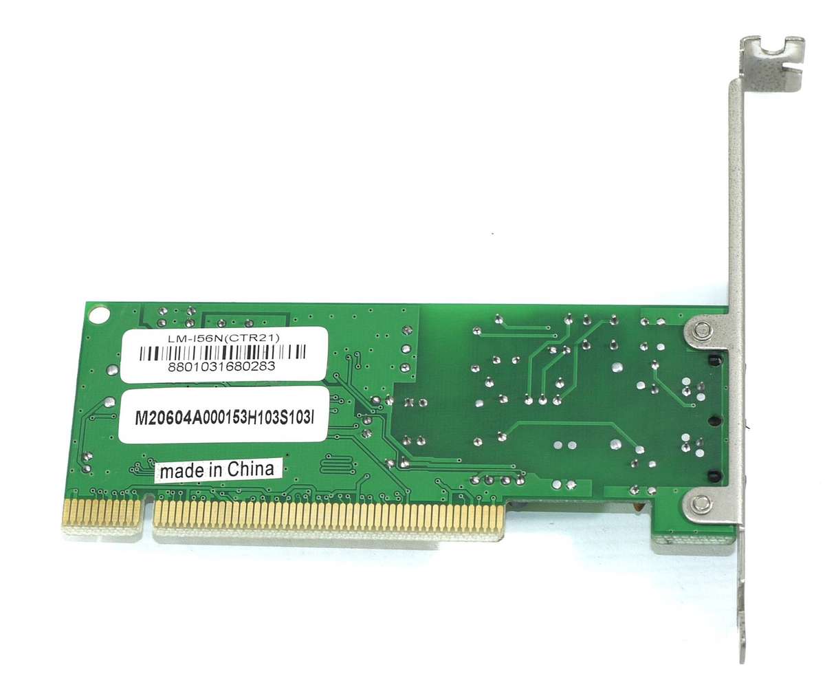 LM-I56N(CTR21) is a PCI analog voice/fax modem