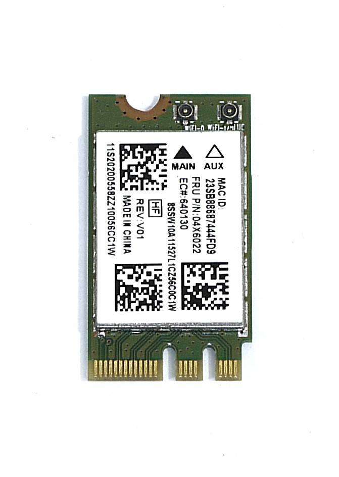 Wireless Network 2.4GHz and Bluetooth 4.0 Adapter - M.2 NGFF, up to 150Mbps - 04X6022