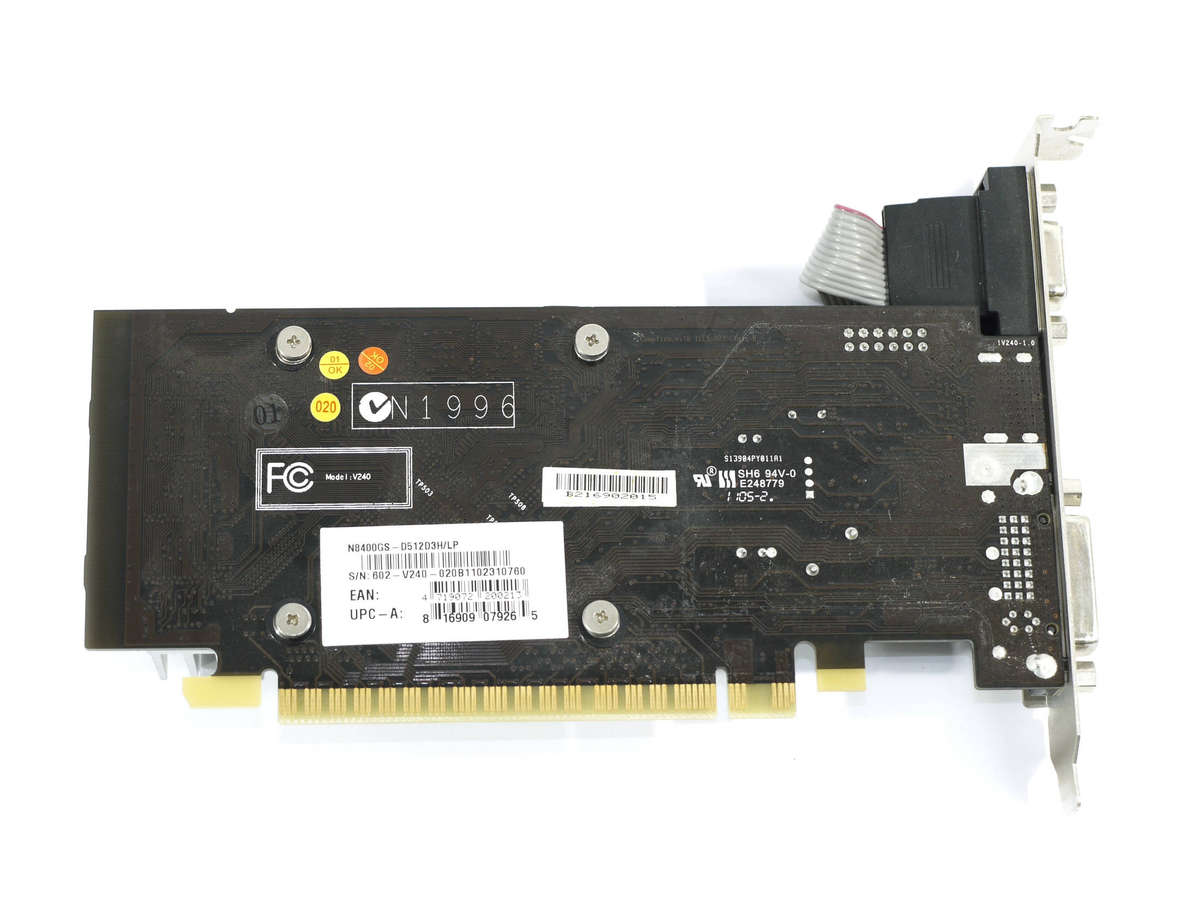 Display Adapter - MSI NVIDIA GeForce 8400 GS - 512MB GDDR3, 64 bit, 30W, DVI & VGA