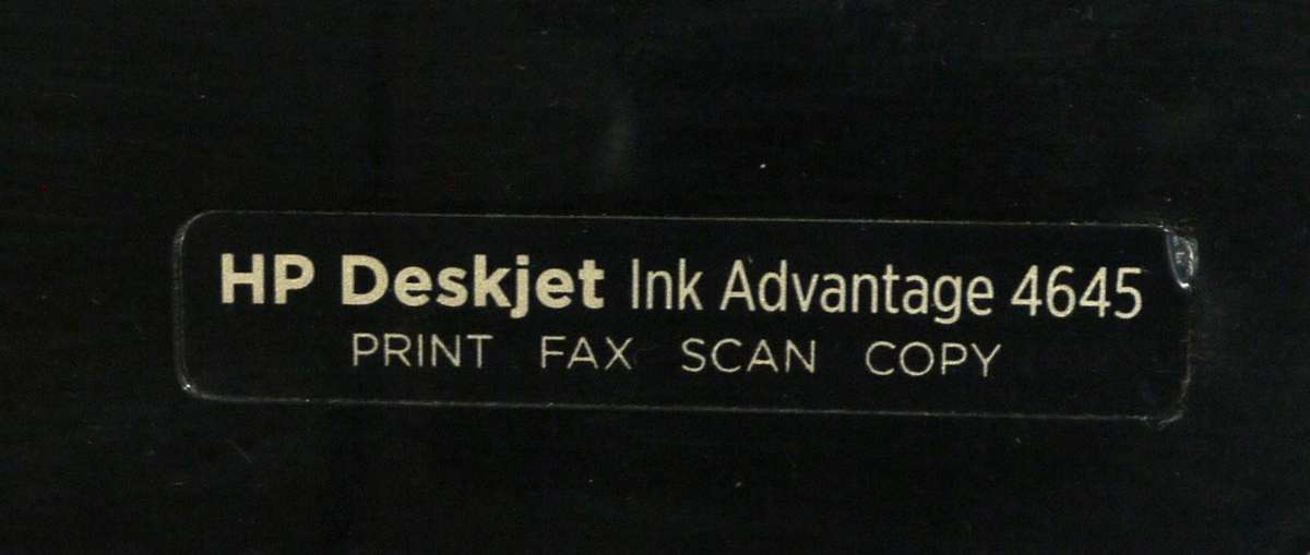 HP Deskjet Ink Advantage 4645 - Print, Scan, Copy, Fax [INK Needs to be Replaced]