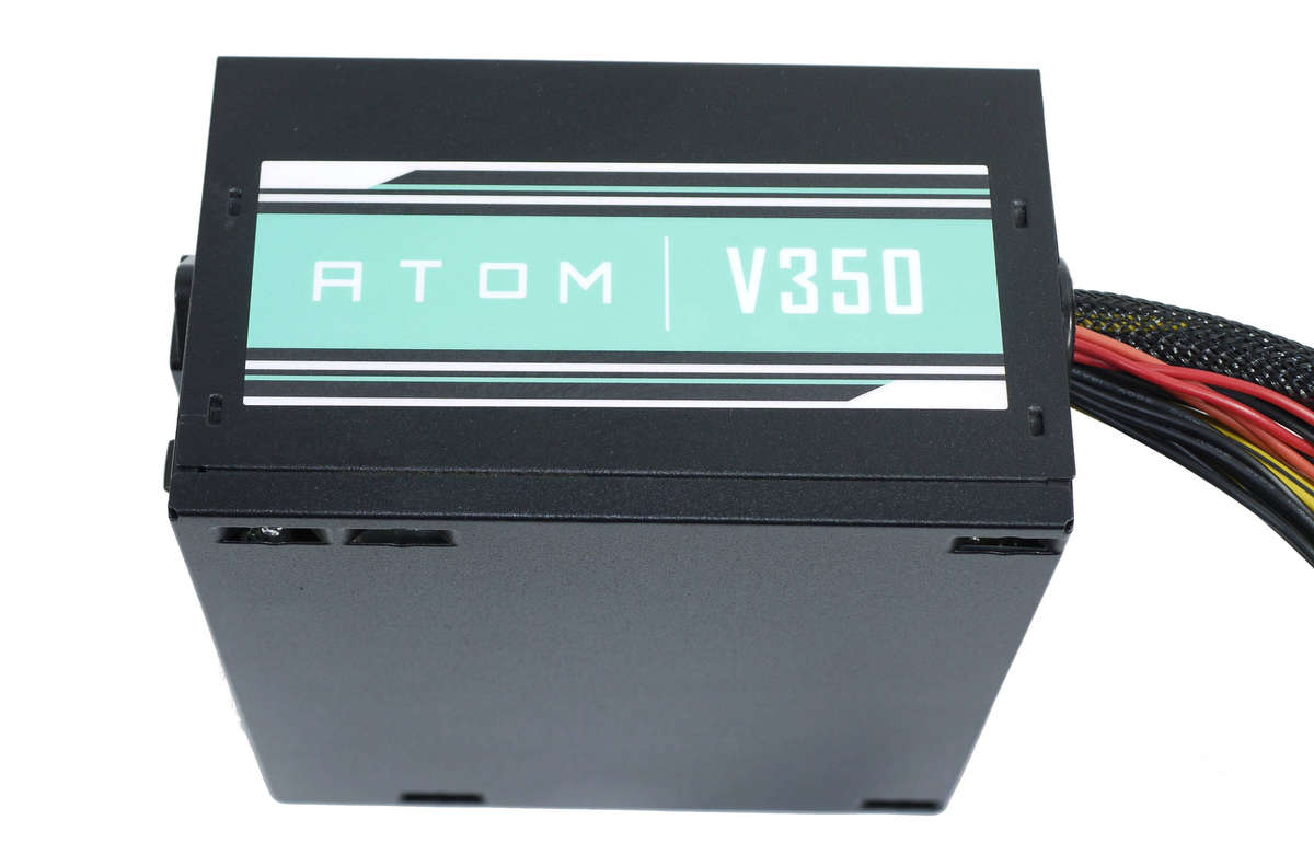 ATOM V350 Power Supply PSU - 350W, 8-pin PCIe, 8-pin CPU, SATA, Molex