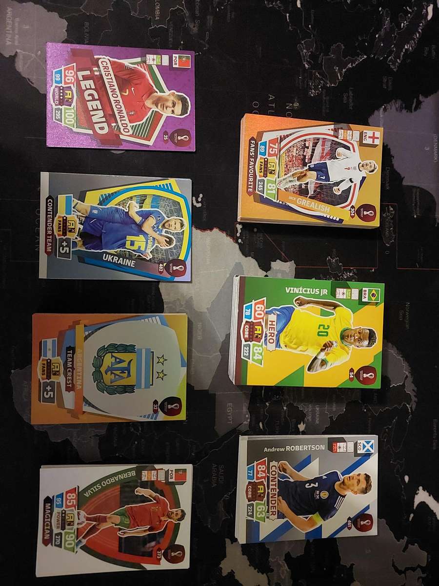Adrenalyn XL Trading Cards Lot - FIFA World Cup Qatar 2022