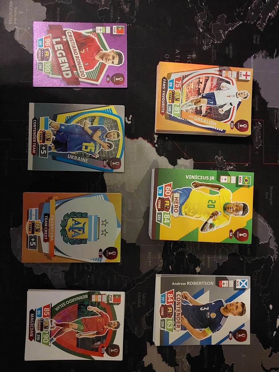 Adrenalyn XL Trading Cards Lot - FIFA World Cup Qatar 2022