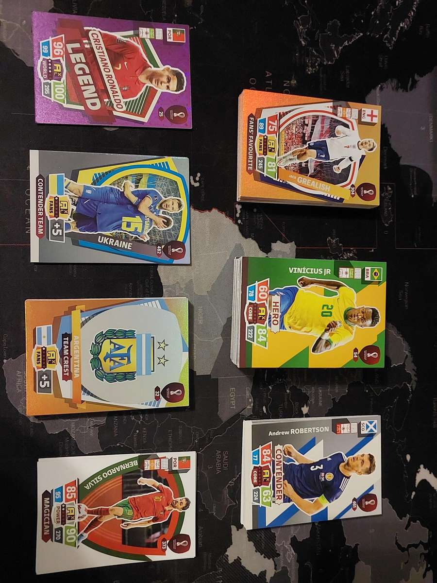 Adrenalyn XL Trading Cards Lot - FIFA World Cup Qatar 2022