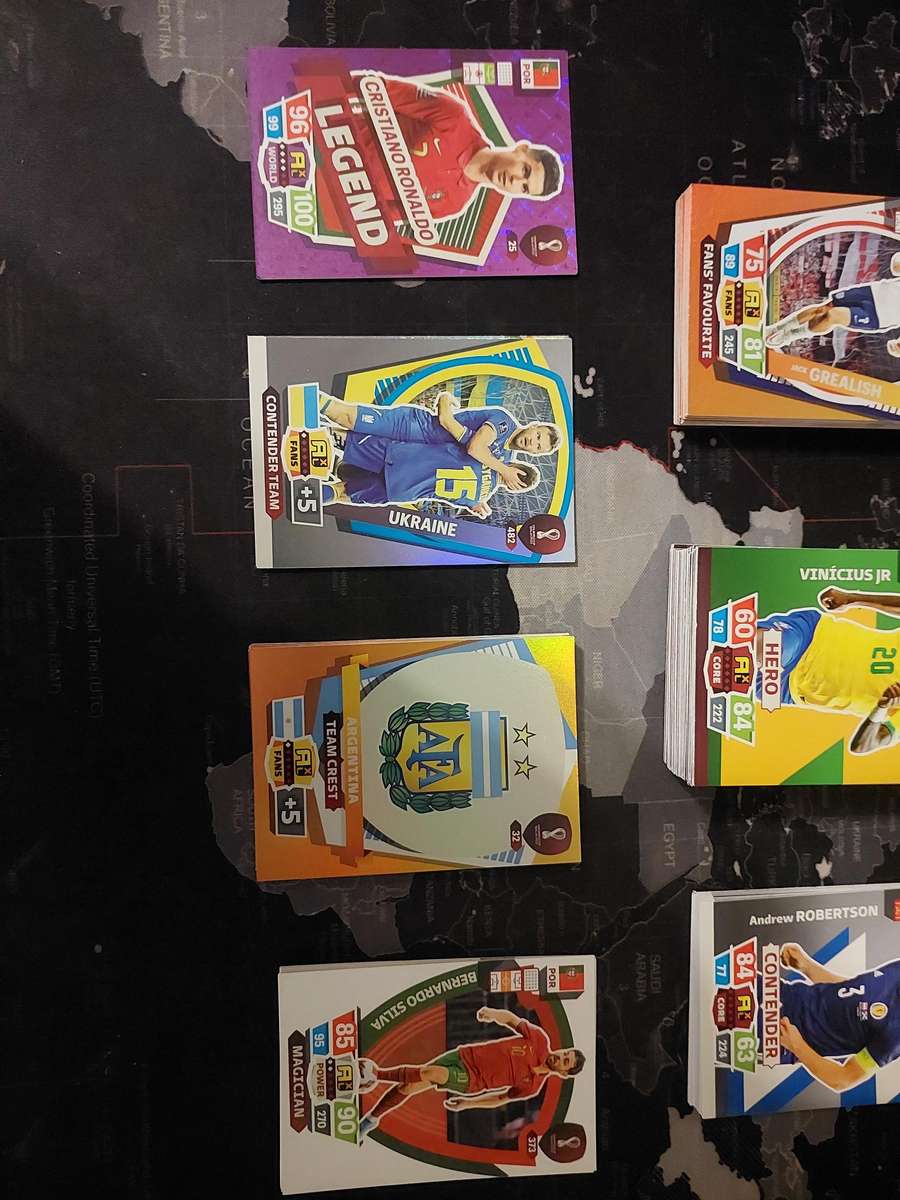Adrenalyn XL Trading Cards Lot - FIFA World Cup Qatar 2022