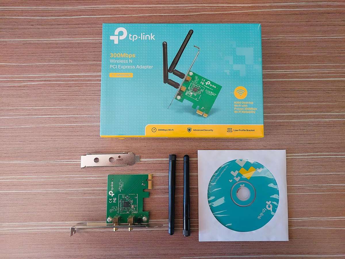 TP-LINK 300Mbps Wireless PCI Express Adaptor