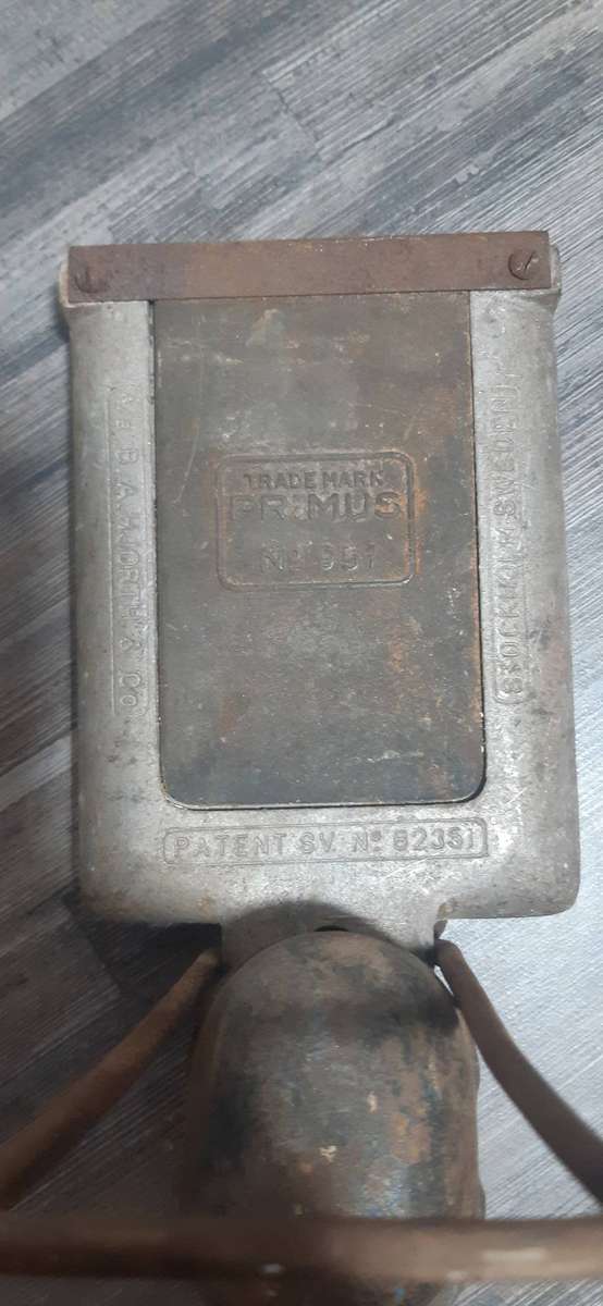 ANTIQUE Primus no 951 patent no sv no 82351 - EXTREMELY RARE
